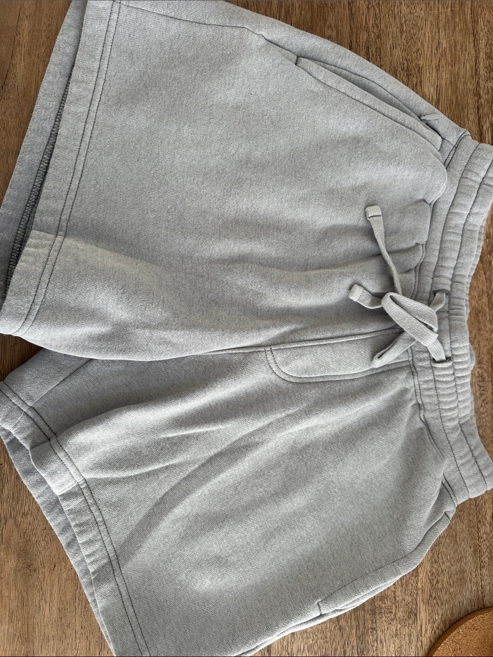 Hollister Gray Drawstring Shorts